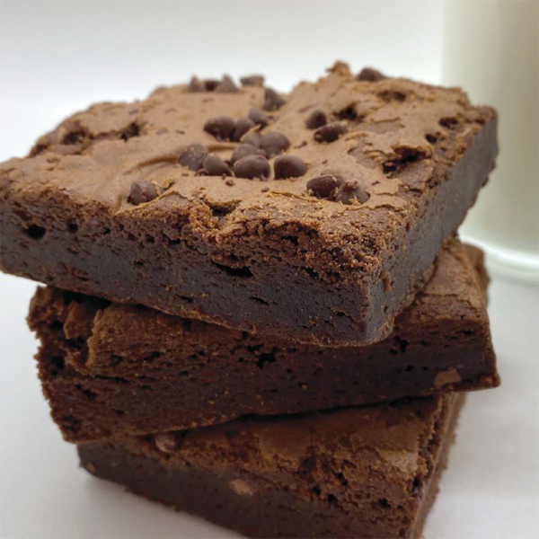 Chocolate Chip Brownie- 3.5oz.